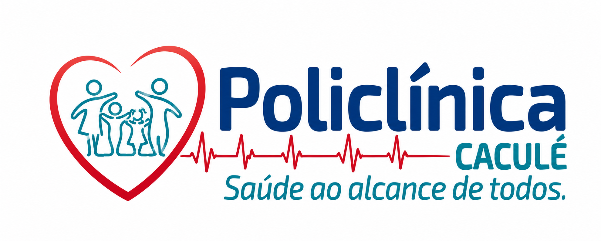 Identidade visual da Policlínica Caculé